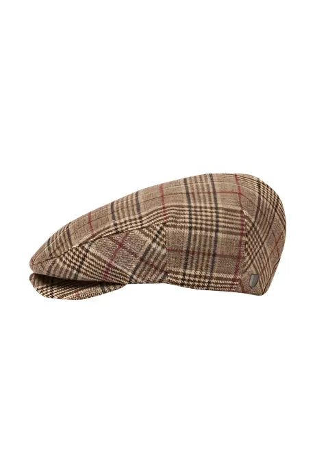 20th Anniversary Hooligan Flat Cap | Brown Plaid