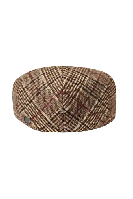 20th Anniversary Hooligan Flat Cap | Brown Plaid