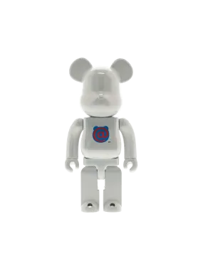 400% 1st Model White Chrome Be@rbrick Multicolor