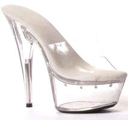 6" Rhinestones Platform (ES609-Harmony)