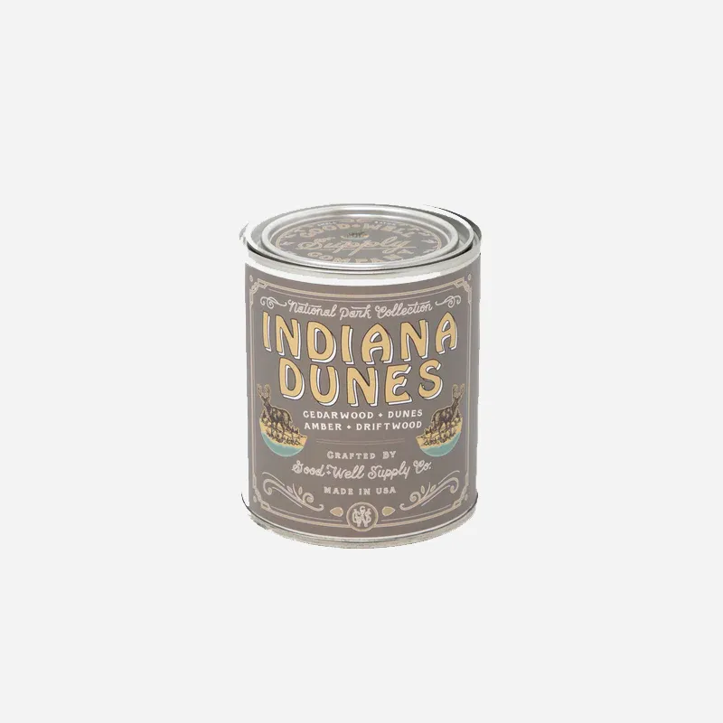 8 OZ NATIONAL PARK CANDLE - INDIANA DUNES