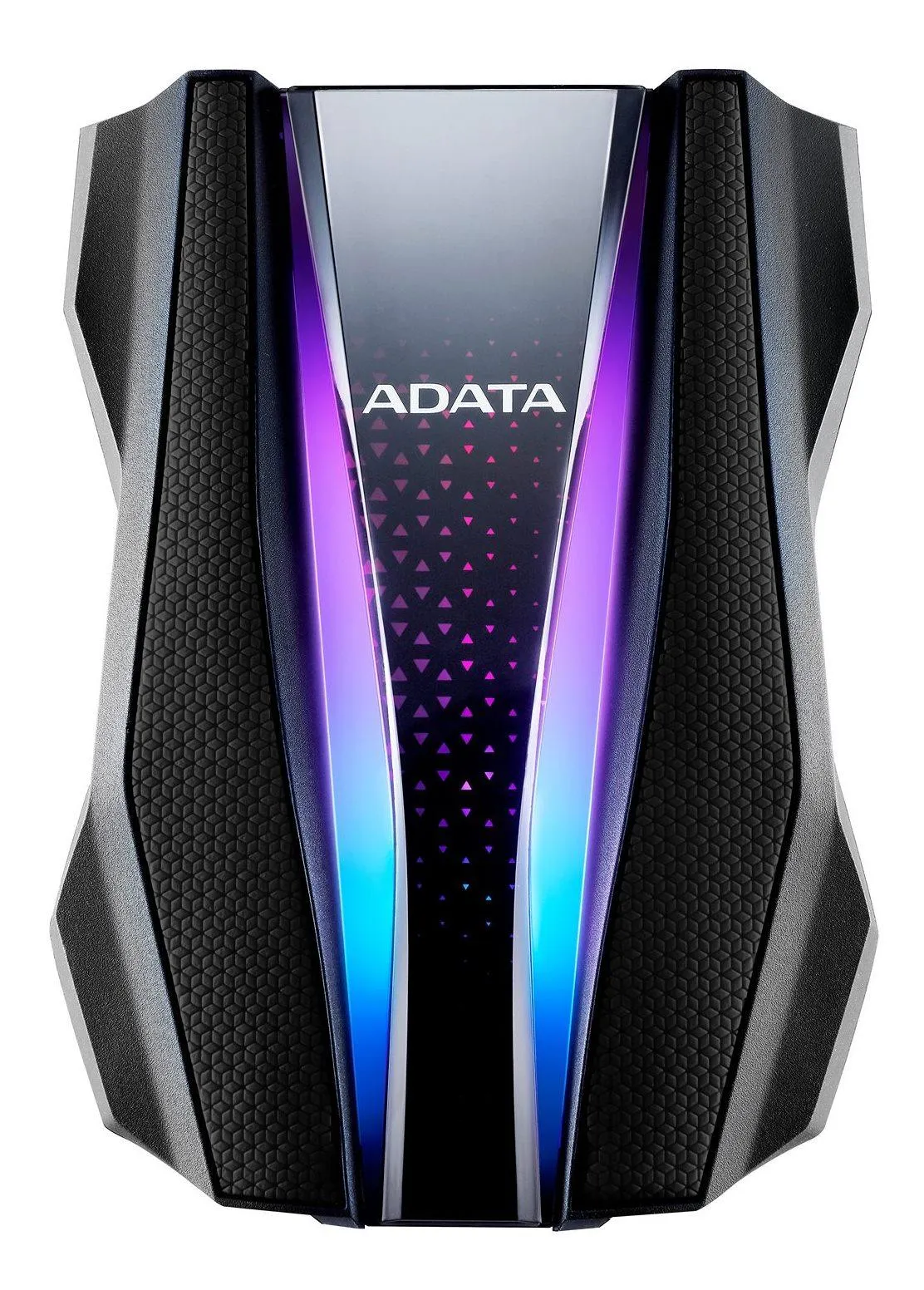 ADATA HD770G SHOCK-PROOF MILITARY GRADE TRIPLE-LAYER PROTECTION EXTERNAL HARD DRIVE W/ RGB LIGHTING 1TB (BLACK)