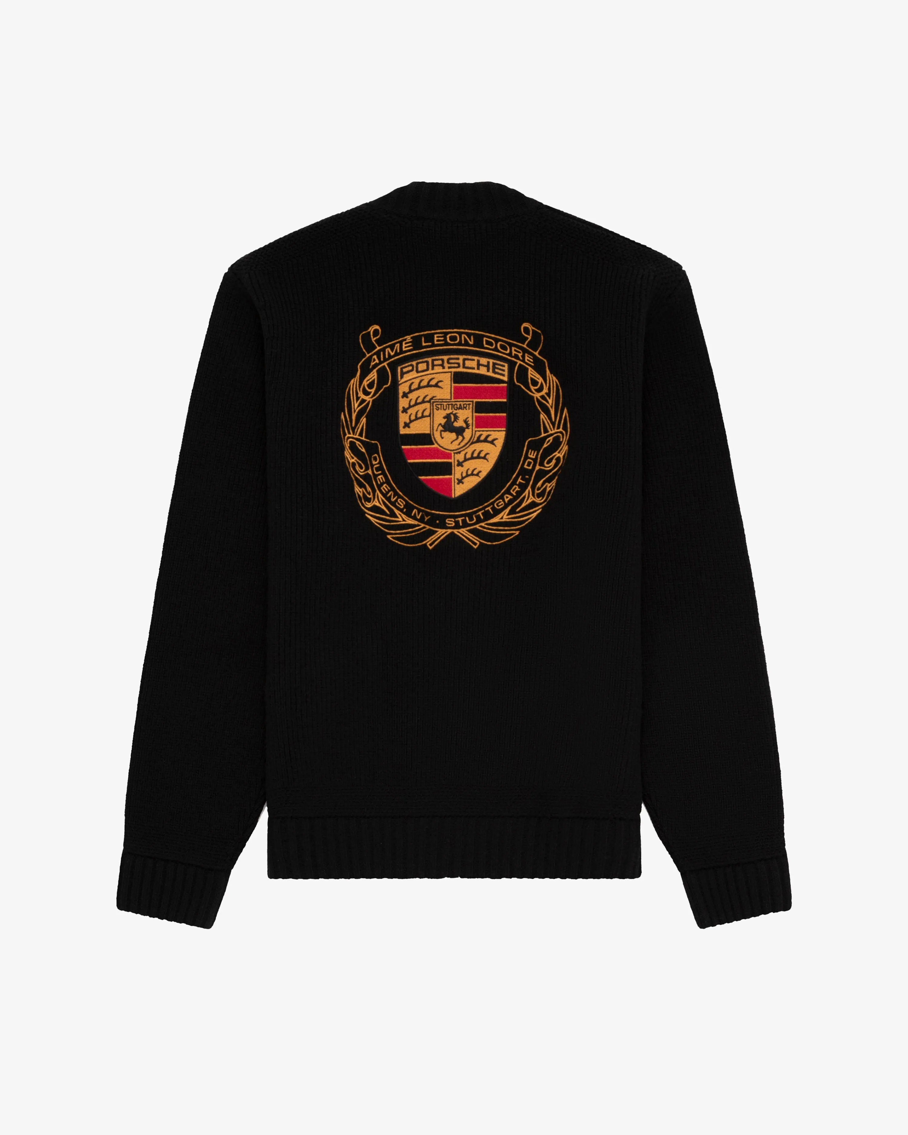 ALD / Porsche 993 Turbo Wreath Full-Zip Sweater