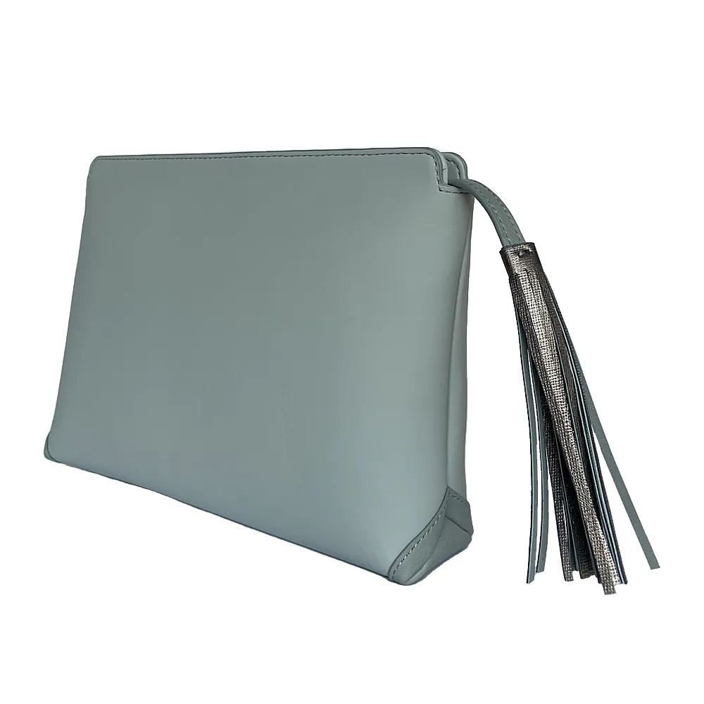 Aqua Green Mun Clutch - Large Size