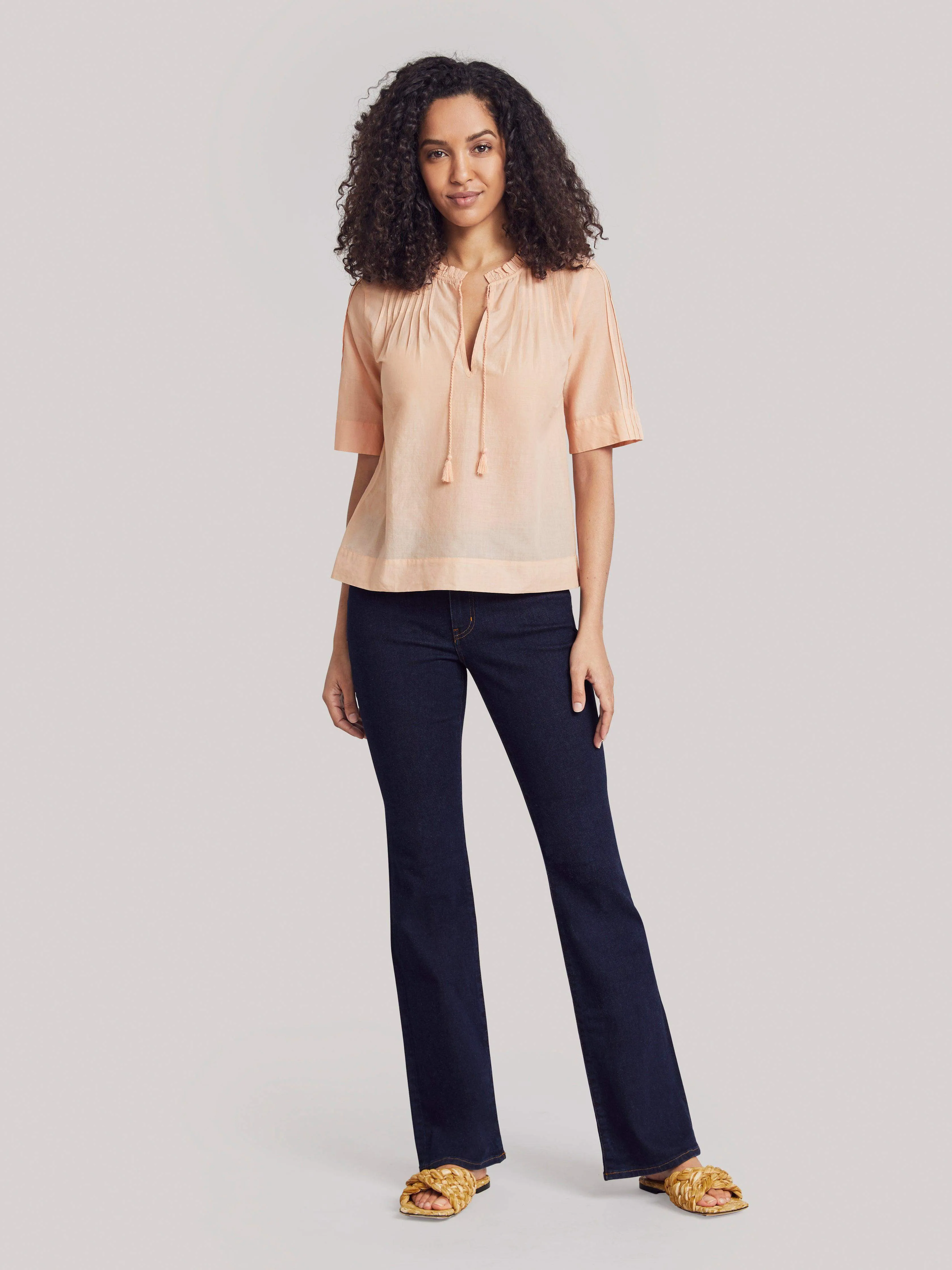 Arcadia Top - Dusty Pink