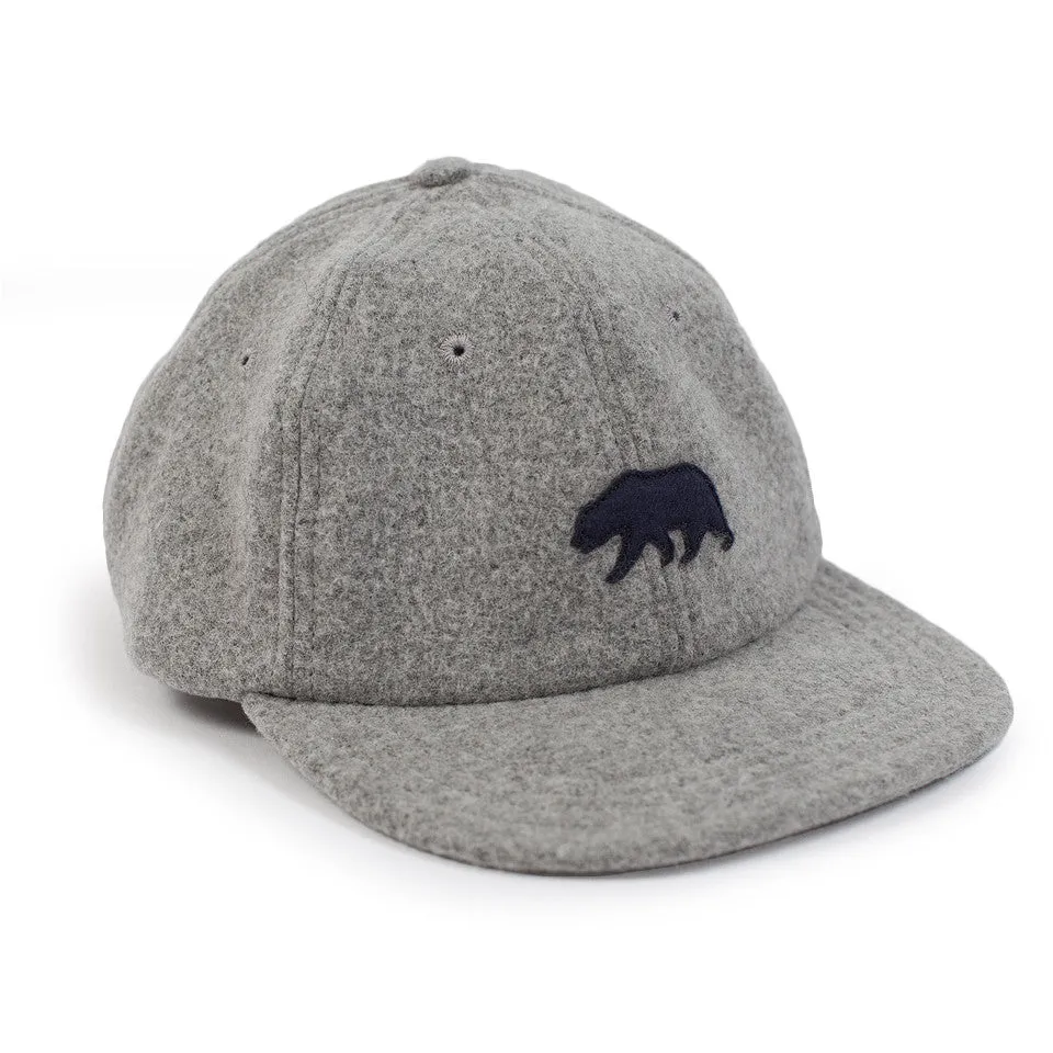 Ash Wool Bear Cap