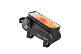 Bicycle Frame Bag Waterproof for Mobile Phones