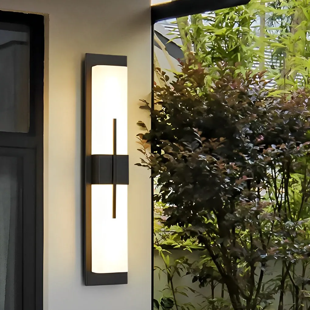 [Black Fraiday Clearance] Creative Rectangular LED Waterproof Black Modern Outdoor Wall Lamp