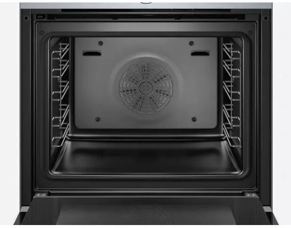 Bosch HBG633BS1B Series 8 Built-in oven 60 x 60 cm Stainless steel   SMU4HCS48E Series 4 Built-under dishwasher 60 cm Stainless steel