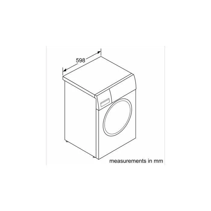 Bosch WAW28440SG Washer Front Load 8.0Kg 1400Rpm Made In Germany