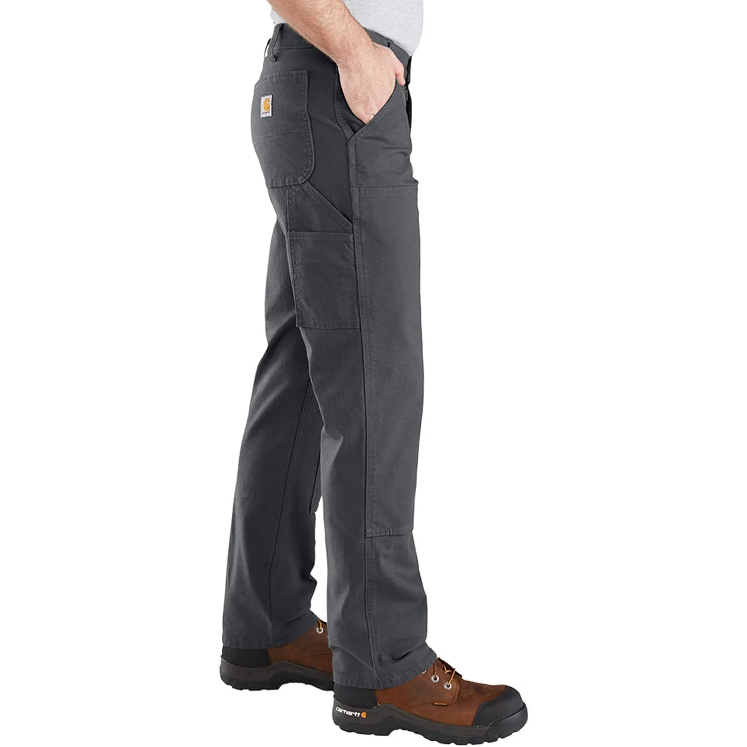 Carhartt Men's Rugged Flex® Relaxed Fit Double-Front Duck Pant_Shadow