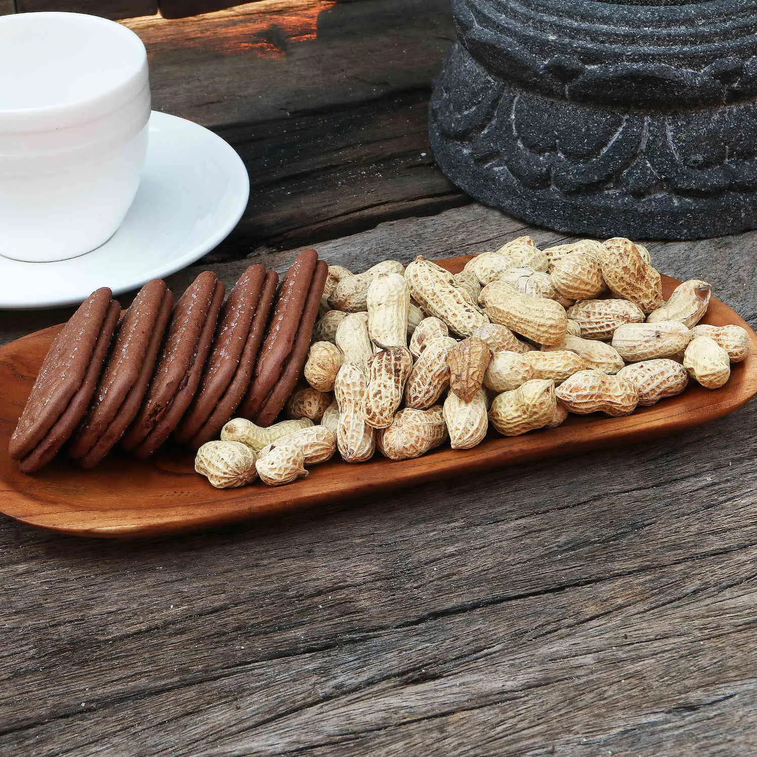 Cassoulet Small Teak Plate