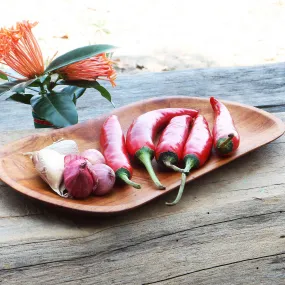 Cassoulet Small Teak Plate