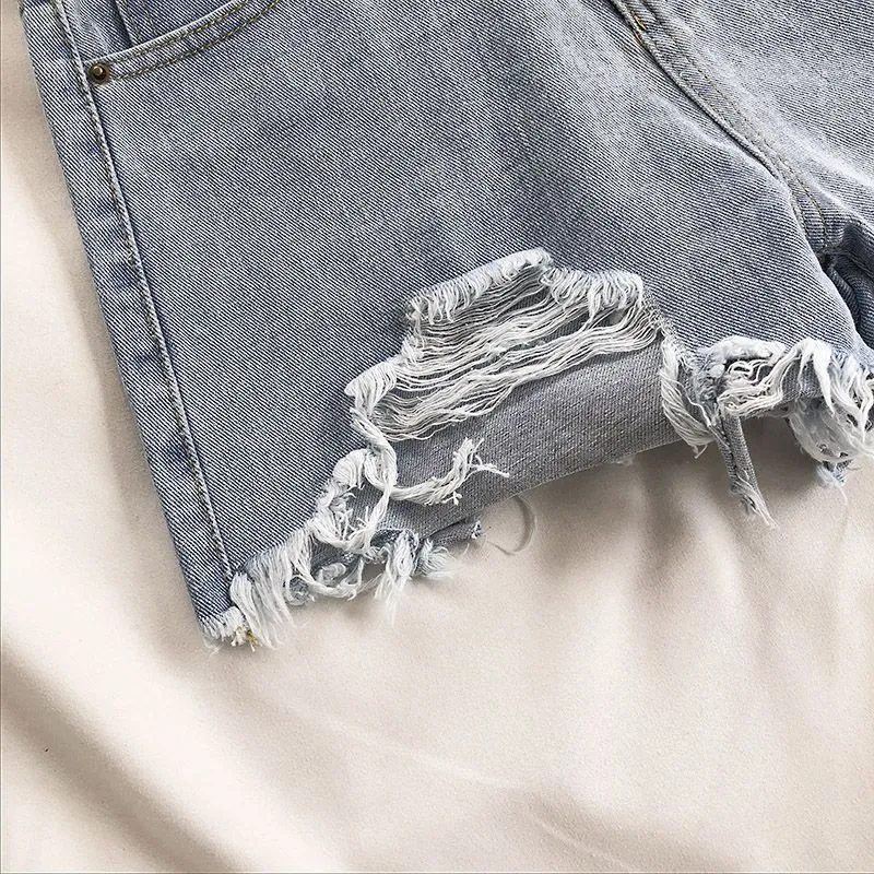 Casual Tassel Ripped Jeans