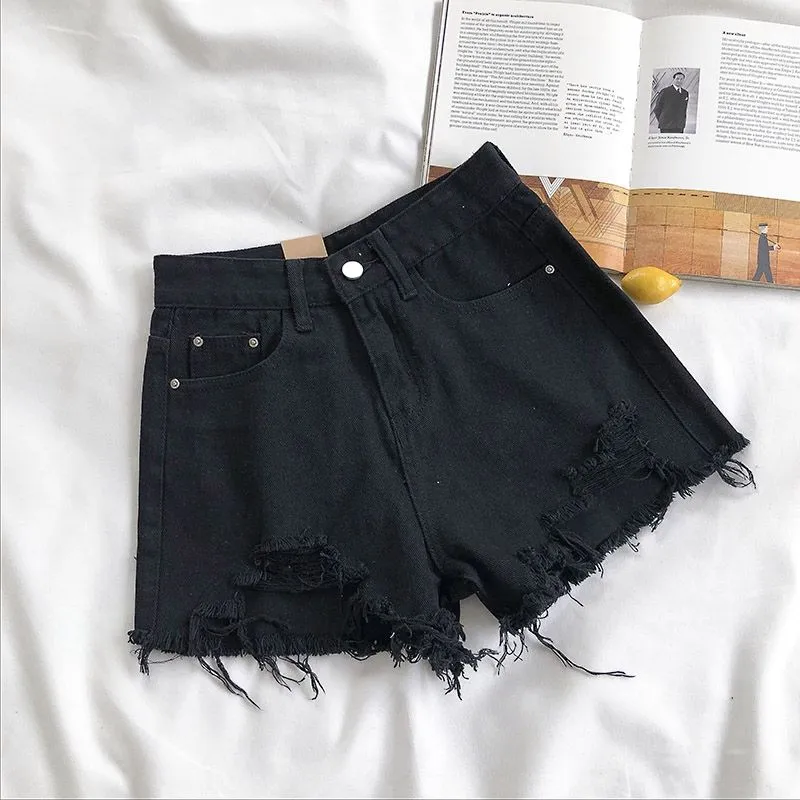 Casual Tassel Ripped Jeans