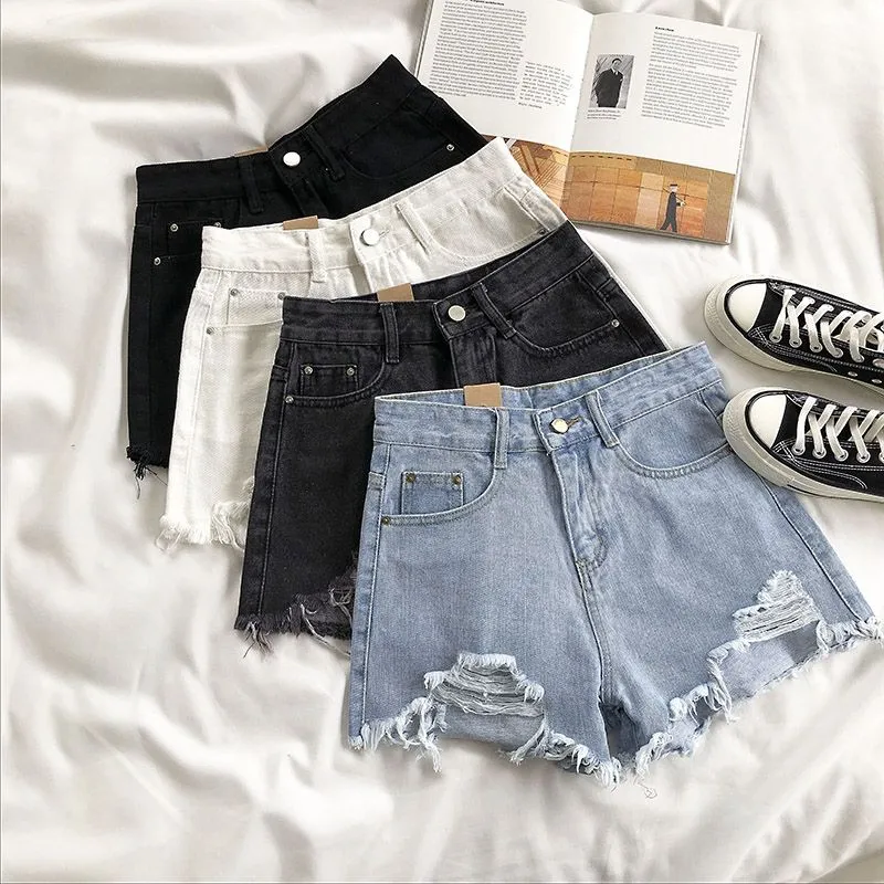 Casual Tassel Ripped Jeans