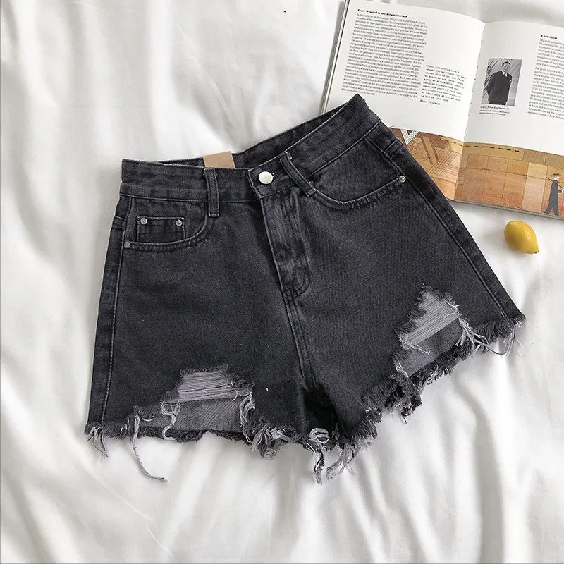 Casual Tassel Ripped Jeans