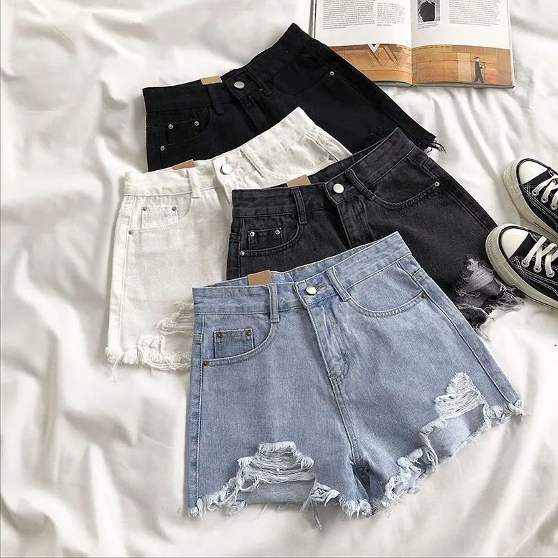 Casual Tassel Ripped Jeans