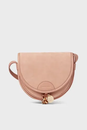 Coffee Pink Suede Mara Bag