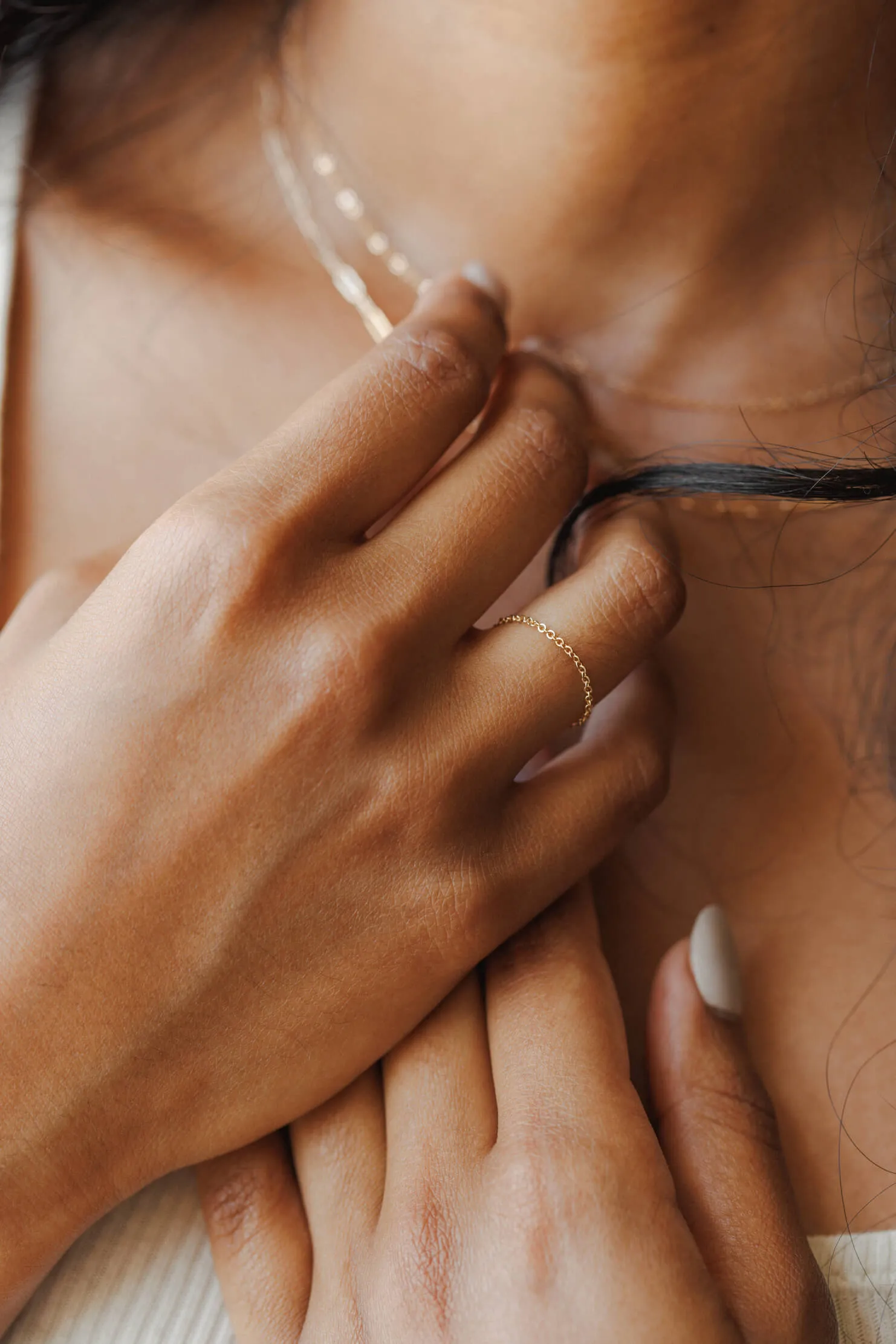 Dainty Chain Ring