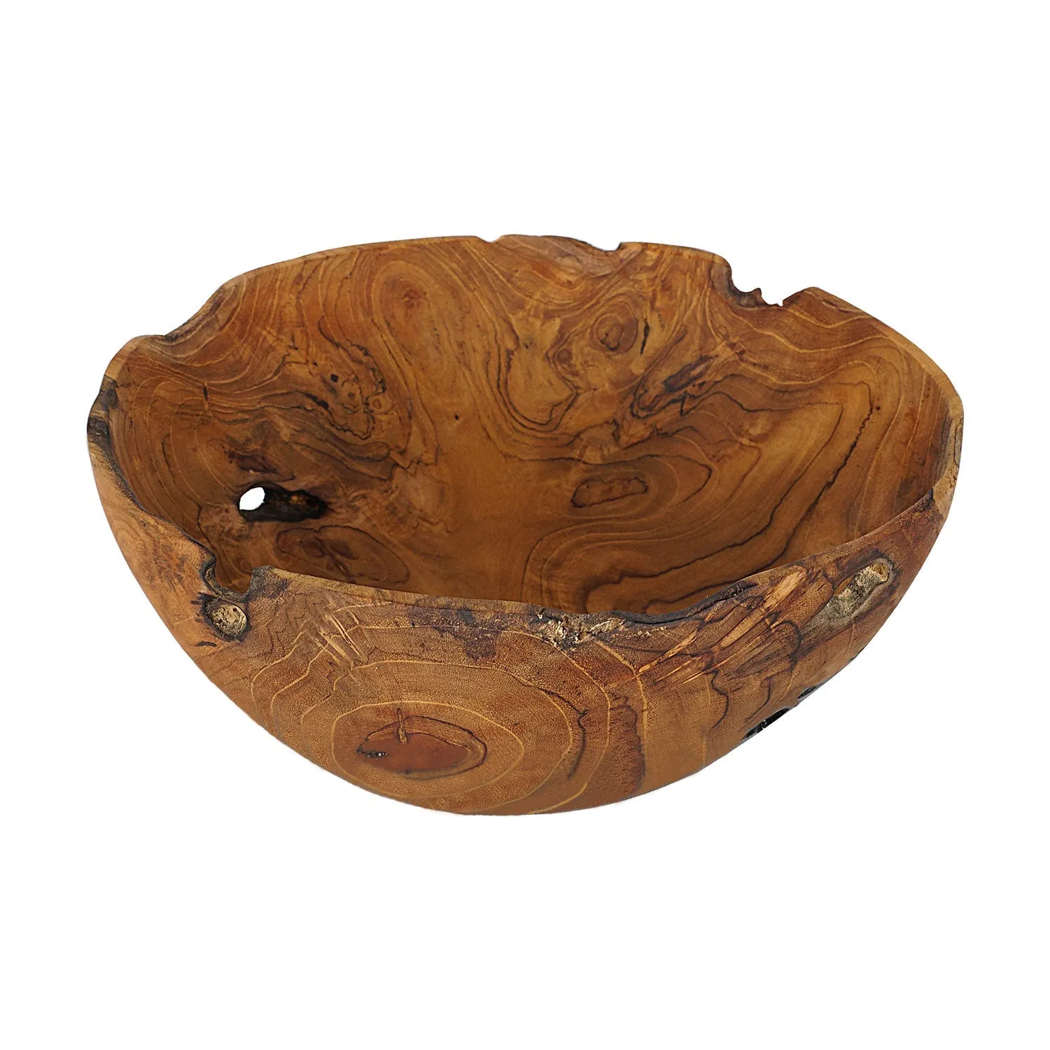 Dars Large Teak Serving Bowl