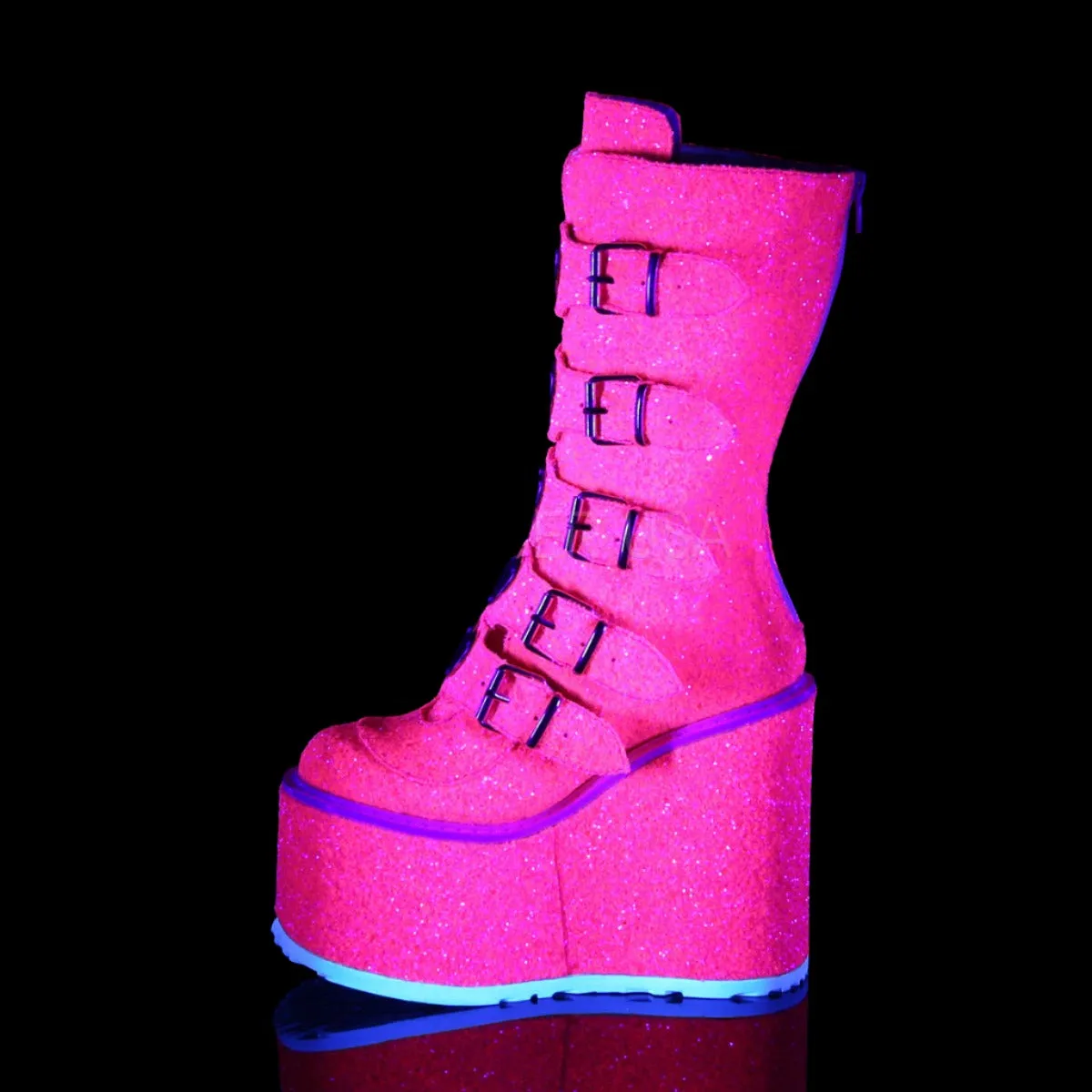 DemoniaCult SWING 230G Boots Pink