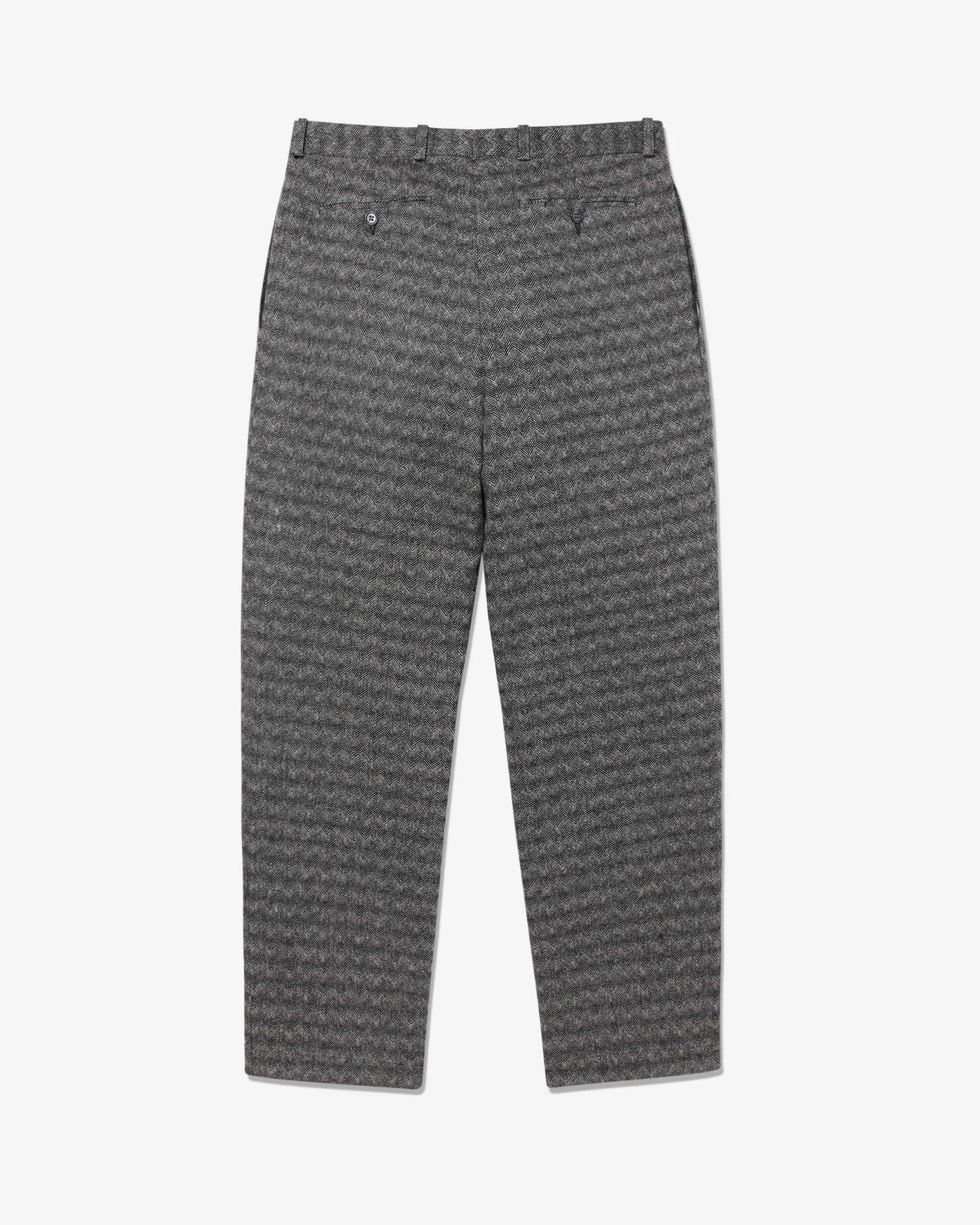 Double-Pleat Wool Trouser