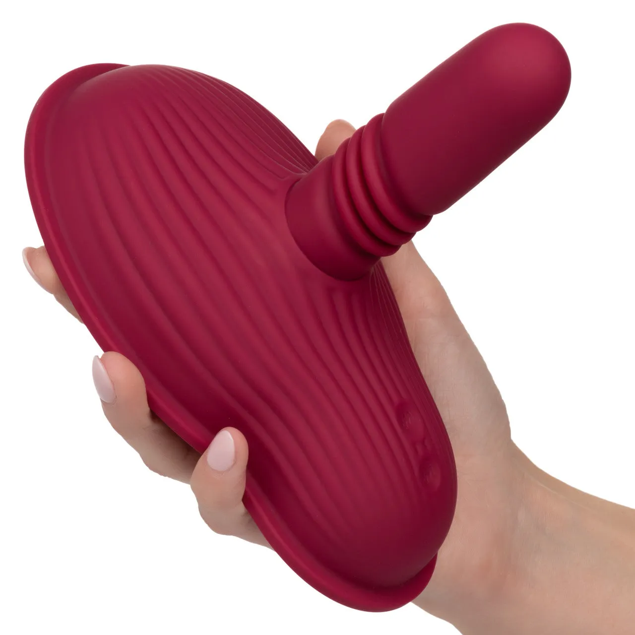 Dual Rider Rechargeable Silicone Remote Control Thrust & Grind Massager