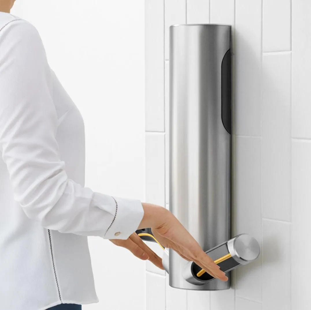 DYSON® Airblade™ 9kJ HU03 Hand Dryer - Stainless Steel Surface Mounted ADA-Compliant Hands-Under (SKU# 282997-01 / 314696-01)