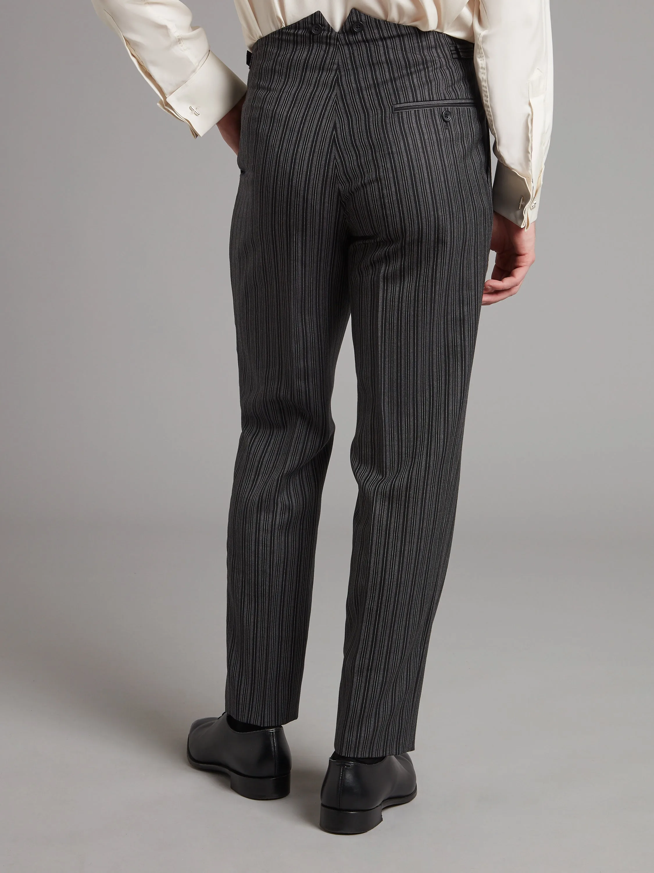 Fishtail Back Morning Pants - Classic Stripe