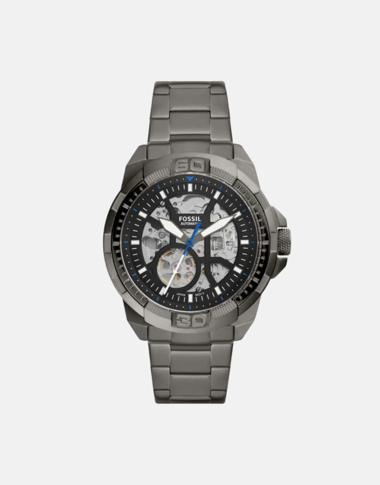 Fossil Bronson Smoke Stainless Steel Watch