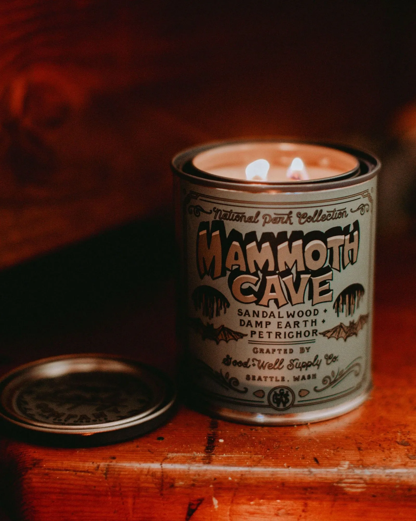 Good & Well Supply Co. National Park Soy Candle - Mammoth Cave