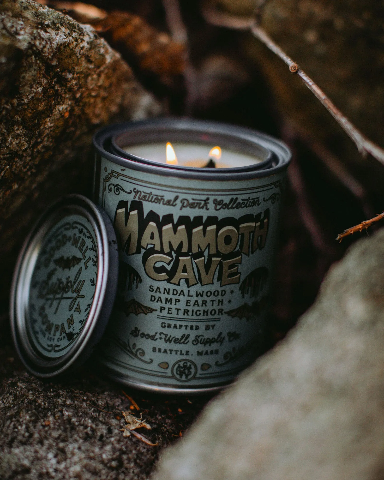 Good & Well Supply Co. National Park Soy Candle - Mammoth Cave