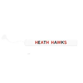 HEATH HAWKS GAMEDAY WHITE TEAM TASSEL RED/BLACK