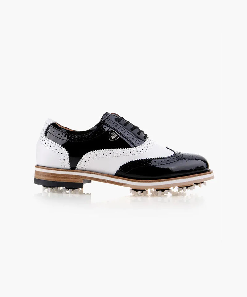 HENRY STUART My Suit Classic Men's/Women's Spike Golf Shoes 102 - Black