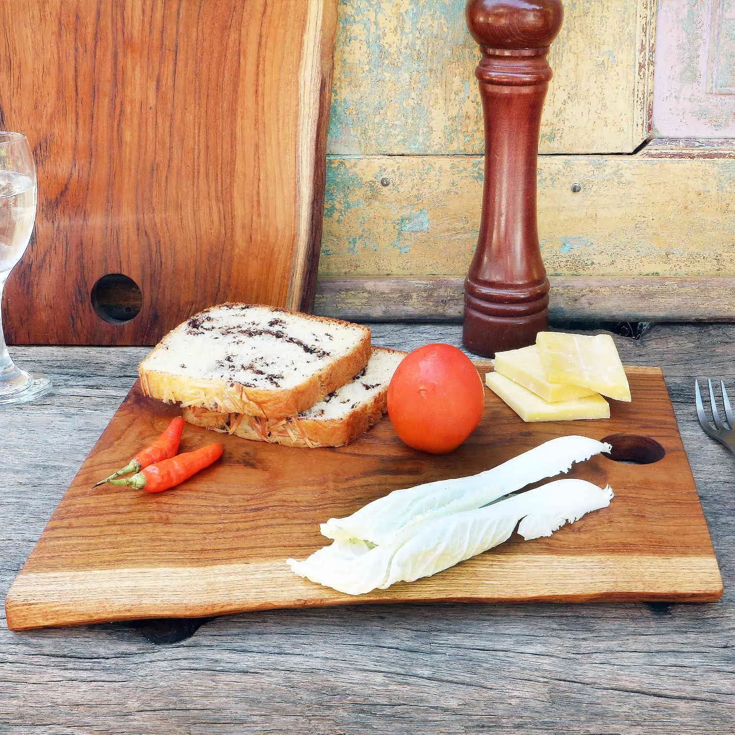 Jason Small Teak Cutting Board/Serving Platter