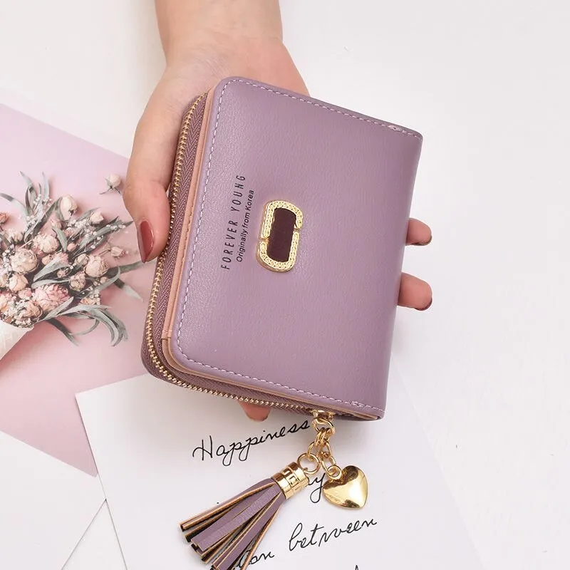 Kawaii Pink Folding Wallet