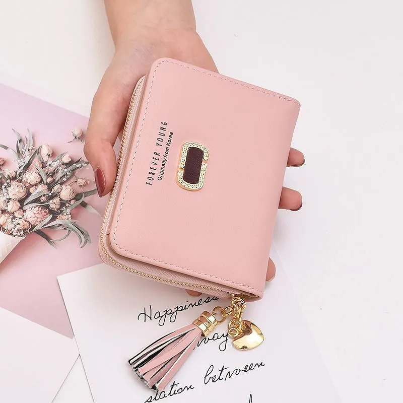 Kawaii Pink Folding Wallet