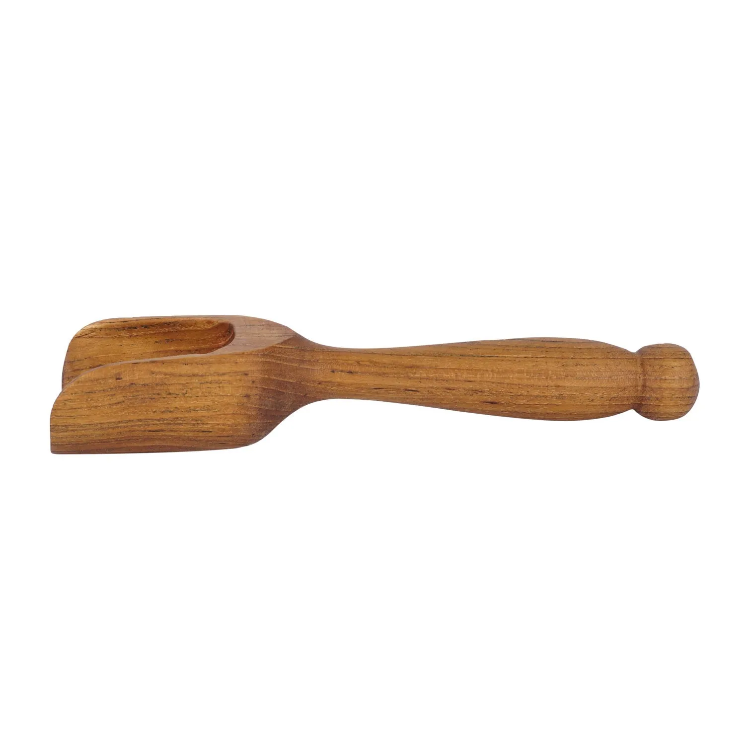 Medium Teak Lentil Scoop with Long Handle