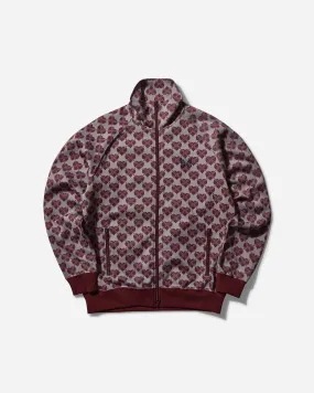 Men's Poly Jacquard Track Jacket Heart