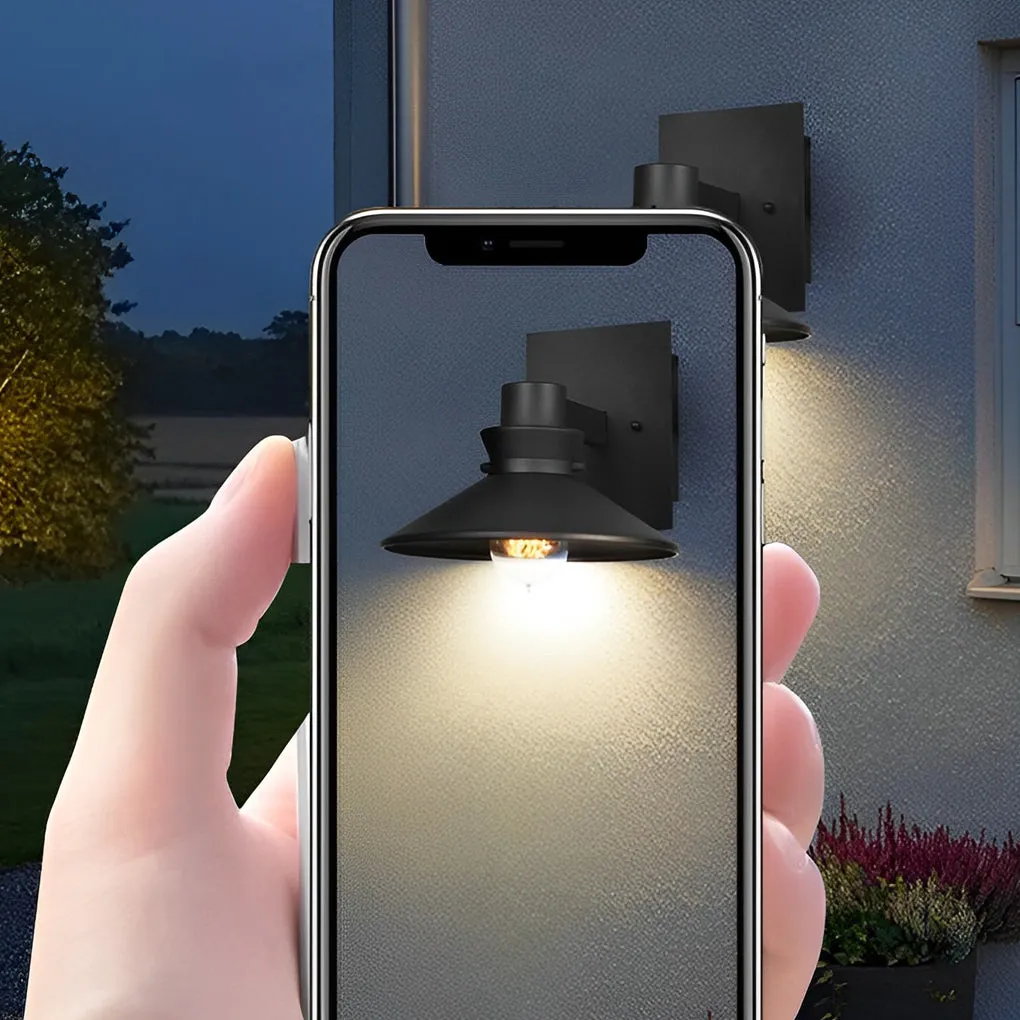 Minimalist Waterproof Black European-style Wall Lamp Exterior Lights