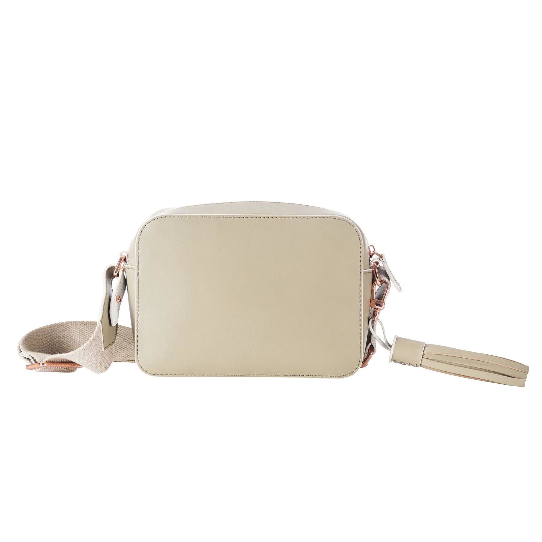 Monogram Crossbody - Stone