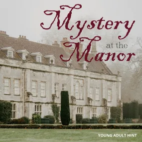 Mystery at the Manor - September Young Adult Box