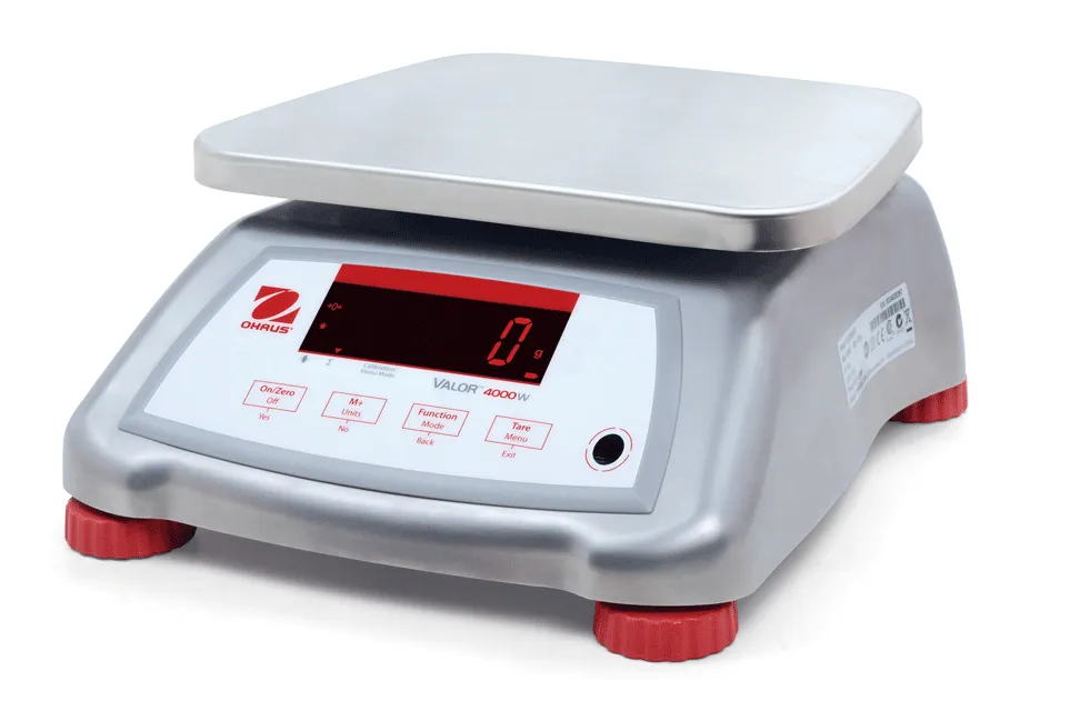 Ohaus V41XWE15T Valor 4000 Scale, 15000 g Capacity, 2 g Readability