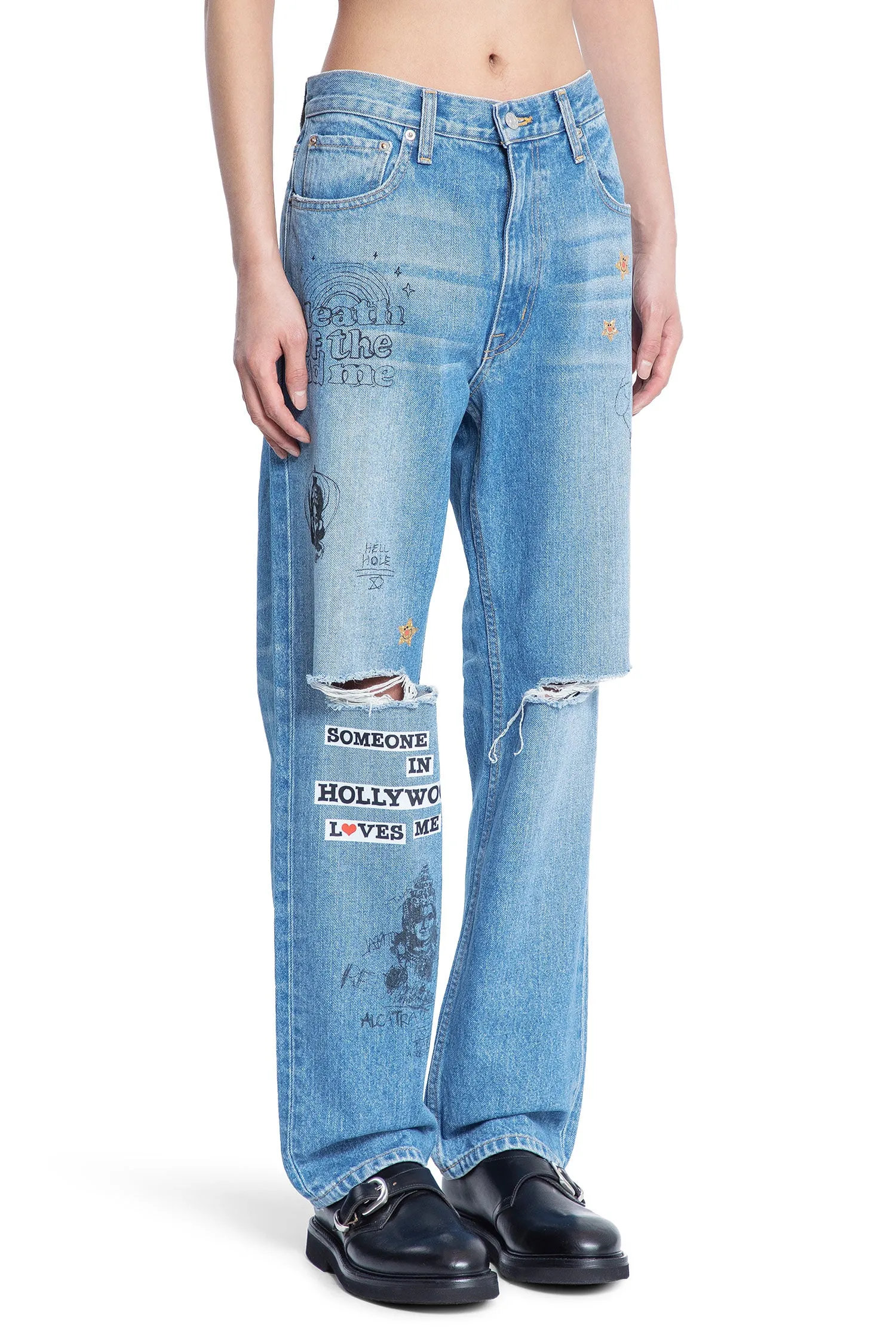 PALY HOLLYWOOD MAN BLUE JEANS