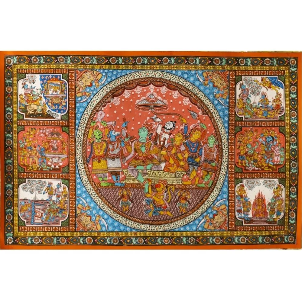 Pattachitra Ramayan Painting