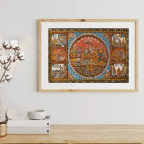 Pattachitra Ramayan Painting