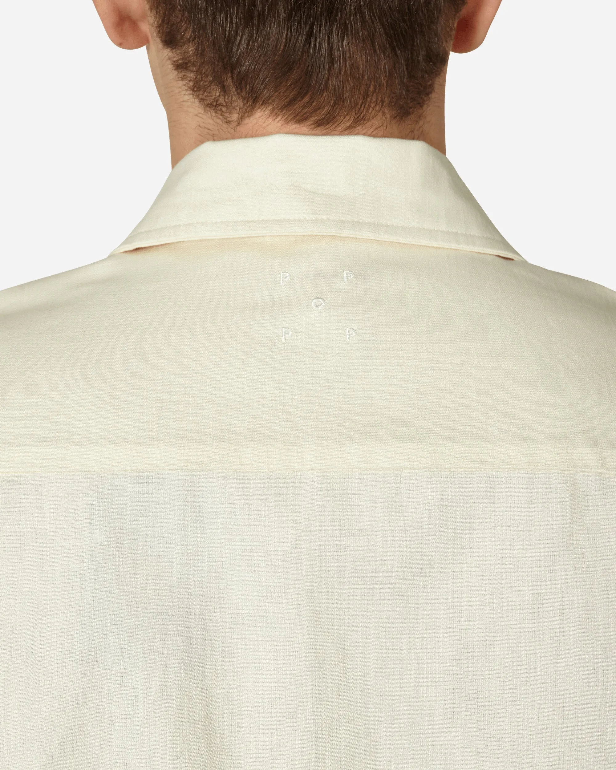 Pop Trading Company Shortsleeve Shirt Off White