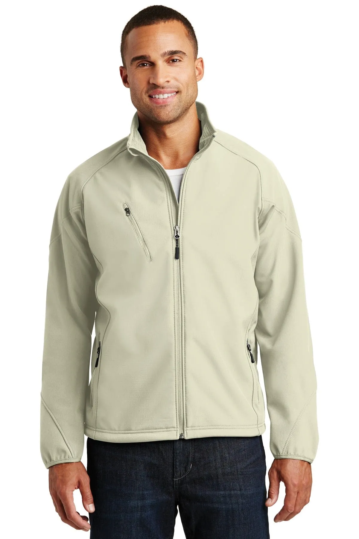 Port Authority  Textured Soft Shell Jacket. J705