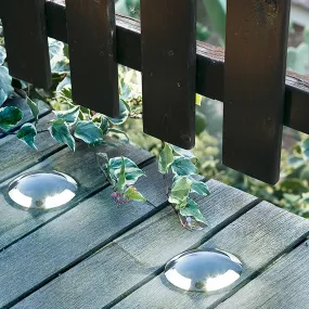 Round DC12V LED Waterproof Mdern Outdoor Step Lights Deck Stair Lights